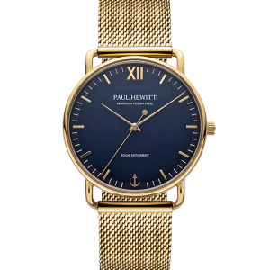 Paul Hewitt Sailor Sailor 39 mm Uhr Gold Blau PH-W-0323