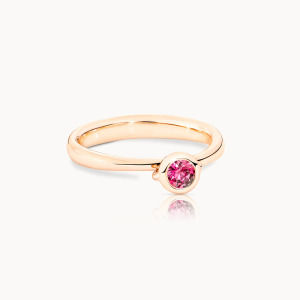 Tamara Comolli Bouton BOUTON Ring Solitaire Spinell rosa R-BOU-Sol-Spi-rg