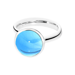 Tamara Comolli Bouton Ring Large Swiss Topaz R-BOU-l-ToSw-wg