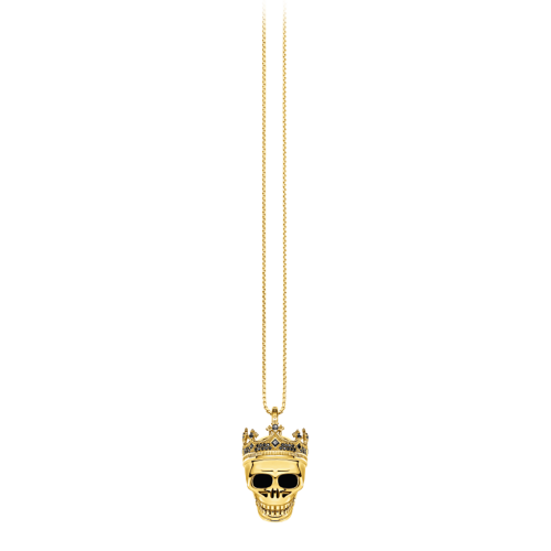 Thomas Sabo Anhänger Totenkopf König gold PE815-414-11