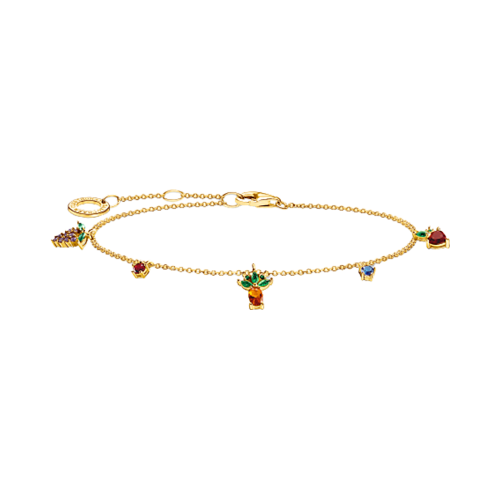 Thomas Sabo Armband bunte Früchte gold A2026-488-7