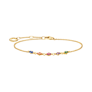 Thomas Sabo Armband bunte Steine gold A2024-488-7