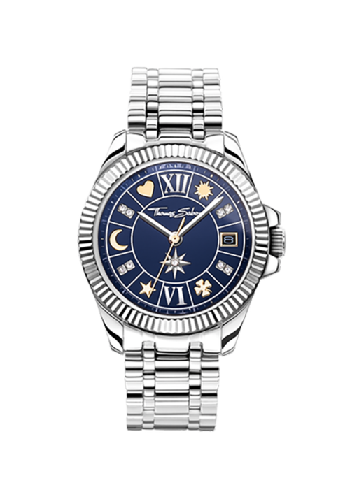 Thomas Sabo Glücksbringer Damenuhr Glücksbringer bicolor WA0354-201-209