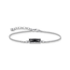 Thomas Sabo Sparkling Heitage Armband schwarzer Stein A2019-641-11