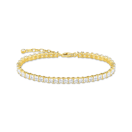 Thomas Sabo Sparkling Heitage Tennis-Armband gold A2029-414-14