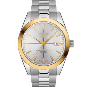 Tissot Gentleman Gentleman Powematic 80 Silicium Solid 18K Gold Bezel T927.407.41.031.01