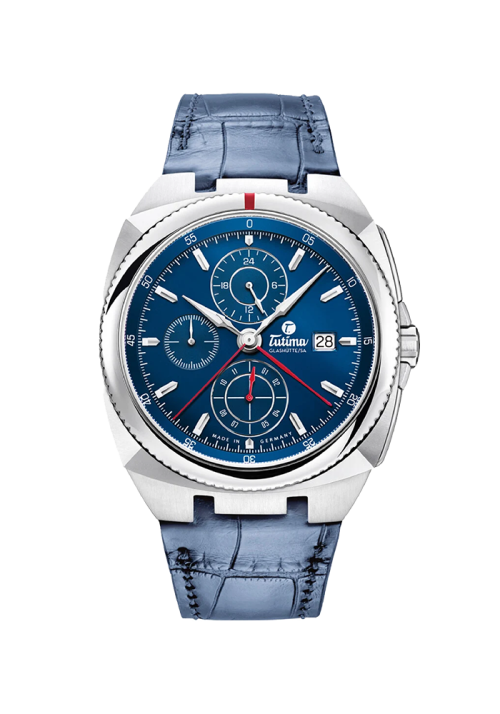 Tutima Saxon One Saxon One Chronograph Royal Blue 6420-06