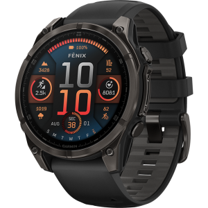 Garmin fēnix® 8 - 51 mm AMOLED Schwarz/Titan 010-02904-21