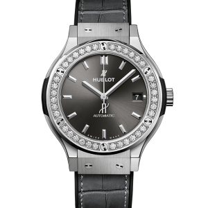 Hublot Classic Fusion Classic Fusion Titanium Racing Grey Diamonds 565.NX.7071.LR.1204