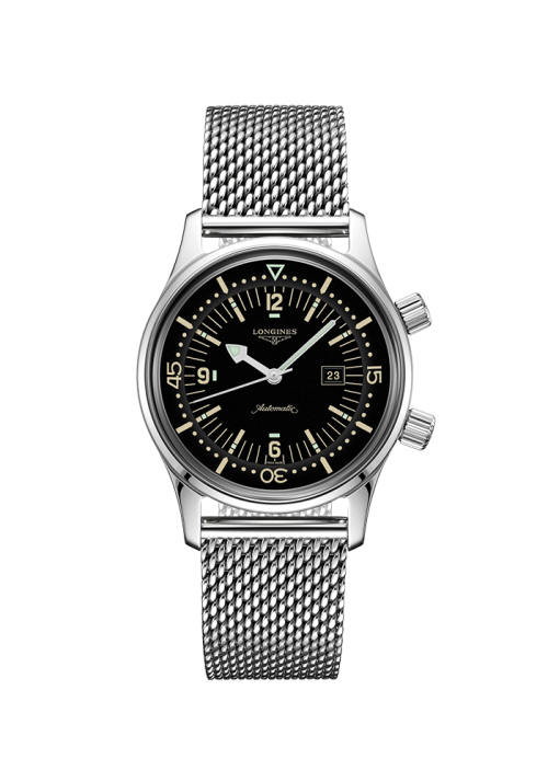 Longines Heritage Longines Legend Diver Watch L3.374.4.50.6