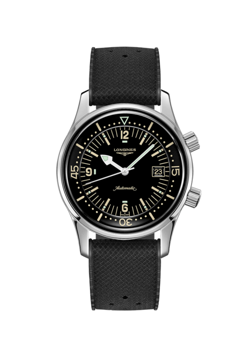 Longines Heritage Longines Legend Diver Watch L3.774.4.50.9