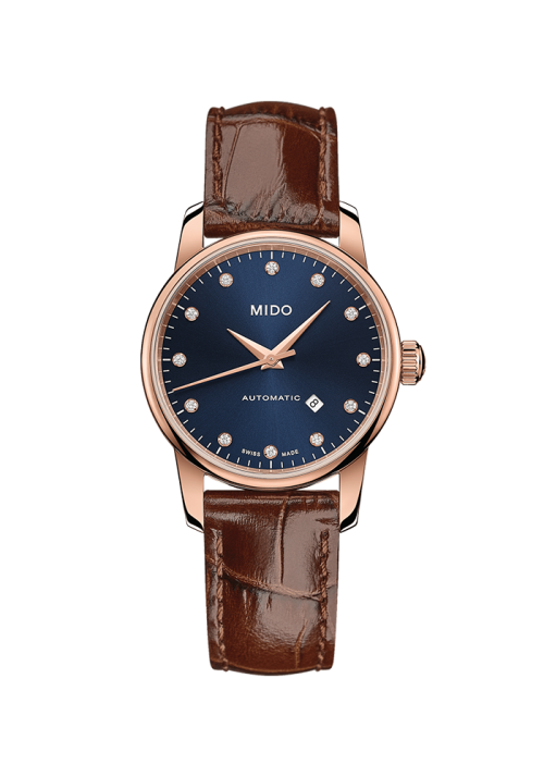 Mido Baroncelli Baroncelli Midnight Blue Lady M7600.3.65.8