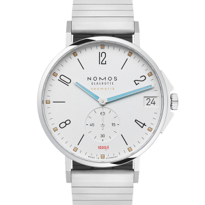 NOMOS Glashütte Tangente Sport neomatik 42 Datum weiß 580