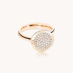 Tamara Comolli BOUTON BOUTON Ring large 18K Roségold R-BOU-l-p-rg