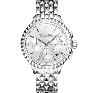 Thomas Sabo Rebel at Heart Damenuhr Rebel at Heart Chronograph silber WA0345-201-201