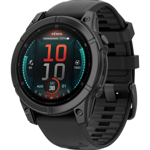 Garmin fēnix® E - 47 mm AMOLED Schwarz/Schiefergrau 010-03025-01