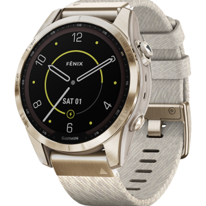 Garmin fēnix fēnix® 7S Sapphire Solar Edition cremegold/cremefarben 010-02539-39