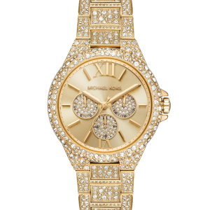 Michael Kors Camille Camille Herrenuhr mit Pavé Besatz MK6958