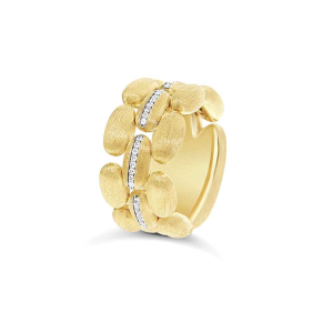 Nanis Diva Ring “Diva” mit drei Bändern in Gold und Diamanten AS4-608