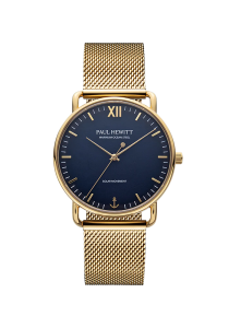 Paul Hewitt Sailor Sailor 39 mm Uhr Gold Blau PH-W-0323