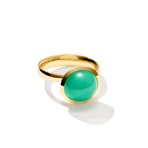 Tamara Comolli Bouton BOUTON Ring mit Chrysopras R-BOU-l-Chry-yg