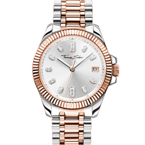 Thomas Sabo Bicolor Damenuhr Bicolor roségold silber WA0371-277-201