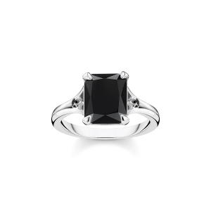 Thomas Sabo Sparkling Heitage Ring schwarzer Stein TR2297-641-11