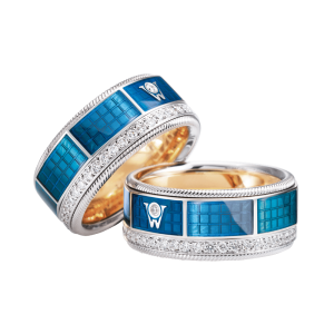 Wellendorff Ring Blaue Lagune