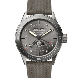 Blancpain Fifty Fathoms Bathyscaphe Quantlème Complet Phases De Lune 5054-1210-G52A