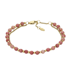 Fossil Armband All Stacked Up mehrreihig Rhodochrosit rosé JF04682710