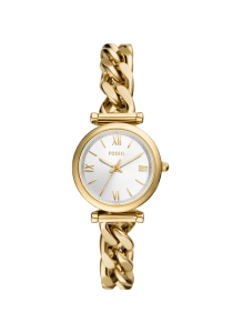 Fossil Charlie Damenuhr Edelstahl goldfarben ES5329