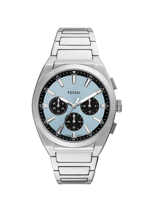 Fossil Everett Herrenuhr Chronograph Edelstahl FS6105