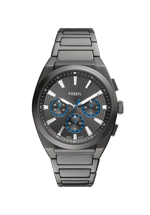 Fossil Everett Herrenuhr Chronograph Edelstahl FS6107
