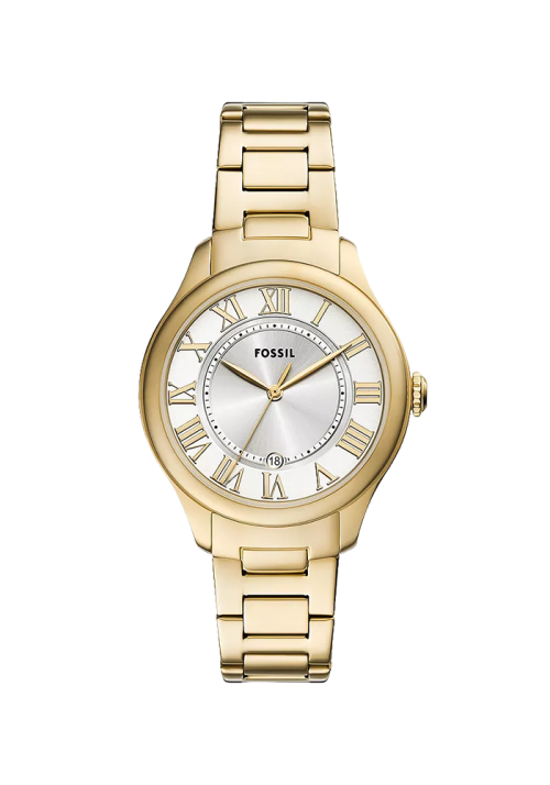 Fossil Gilmore Damenuhr Edelstahl goldfarben ES5395