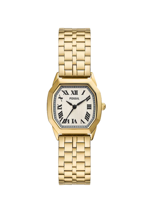 Fossil Harlow Damenuhr Edelstahl goldfarben ES5361
