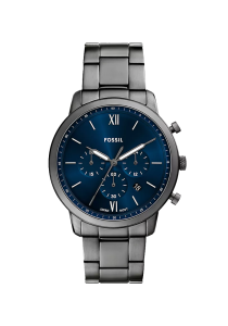 Fossil Neutra Chrono Herrenuhr Edelstahl anthrazit FS6111