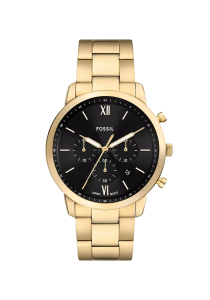 Fossil Neutra Chrono Herrenuhr Edelstahl goldfarben FS6093