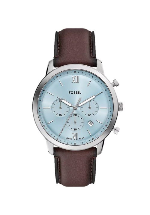 Fossil Neutra Chrono Herrenuhr Leder braun FS6109