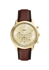 Fossil Neutra Chrono Herrenuhr Leder braun FS6113