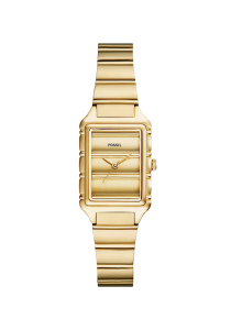 Fossil Raquel Damenuhr Edelstahl gold ES5389