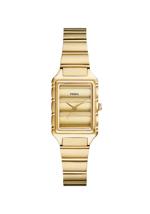 Fossil Raquel Damenuhr Edelstahl gold ES5389