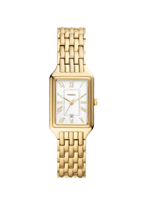 Fossil Raquel Damenuhr Edelstahl goldfarben ES5220