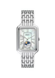Fossil Raquel Damenuhr Sonne Mond Edelstahl ES5400