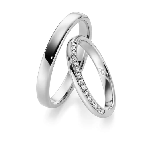 Gerstner Trauringe 4/28711/2.5 + 28711/3