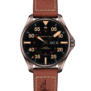 Hamilton Khaki Aviation Khaki Aviation Pilot Day Date Auto H64705531