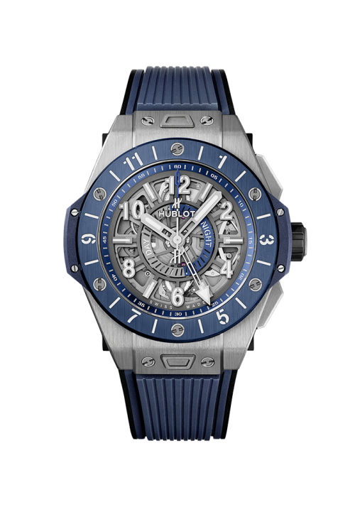 Hublot Big Bang Big Bang Unico GMT Titanium Blue Ceramic 471.NL.7112.RX