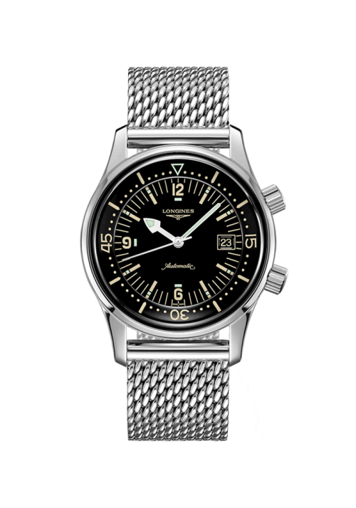 Longines Heritage Longines Legend Diver Watch L3.774.4.50.6