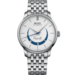 Mido Baroncelli Baroncelli Smiling Moon Gent M027.407.11.010.01