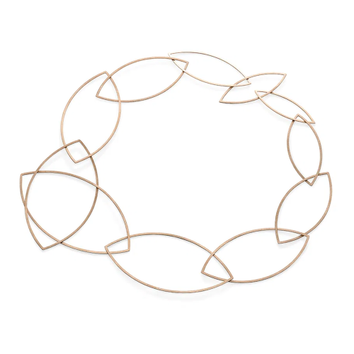 Niessing Spitzbogenkette N173060 Rosewood