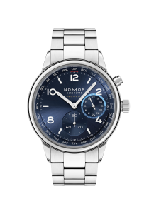 NOMOS Glashütte Club Club Sport Neomatik Weltzeit Blau 790